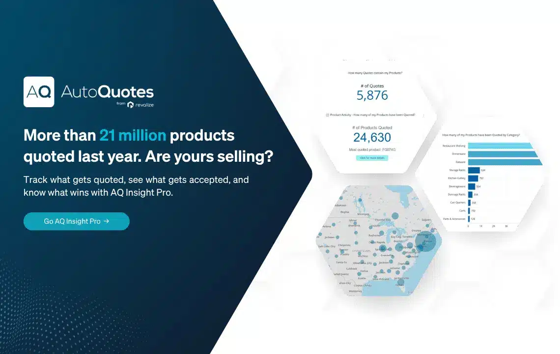 AQ Insight Pro Analytics Foodservice Manufacturers | AutoQuotes